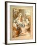 The Holy Family with St. Anne, Attended by Angels and Cherubim-Pietro da Pietri-Framed Giclee Print