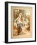 The Holy Family with St. Anne, Attended by Angels and Cherubim-Pietro da Pietri-Framed Giclee Print