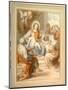 The Holy Family with St. Anne, Attended by Angels and Cherubim-Pietro da Pietri-Mounted Premium Giclee Print