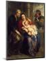 The Holy Family with St. Anne, c.1630-1635-Peter Paul Rubens-Mounted Giclee Print