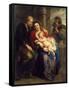 The Holy Family with St. Anne, c.1630-1635-Peter Paul Rubens-Framed Stretched Canvas