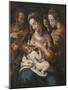 The Holy Family with St Catherine, c.1600-Giulio Cesare Procaccini-Mounted Giclee Print