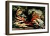 The Holy Family with St. Catherine of Alexandria, 1533-Lorenzo Lotto-Framed Giclee Print