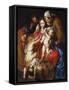 The Holy Family with St Elizabeth, St John and a Dove, c.1609-Peter Paul Rubens-Framed Stretched Canvas