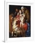 The Holy Family with St Elizabeth, St John and a Dove, c.1609-Peter Paul Rubens-Framed Giclee Print