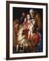 The Holy Family with St Elizabeth, St John and a Dove, c.1609-Peter Paul Rubens-Framed Giclee Print