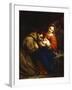 The Holy Family with St. Francis-Jacob Van Oost-Framed Giclee Print