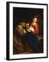 The Holy Family with St. Francis-Jacob Van Oost-Framed Giclee Print