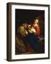 The Holy Family with St. Francis-Jacob Van Oost-Framed Giclee Print