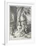 The Holy Family with St. John, 1593-Hendrik Goltzius-Framed Giclee Print