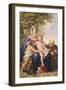 The Holy Family with St John the Baptist-Pelagio Palagi-Framed Giclee Print