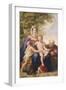 The Holy Family with St John the Baptist-Pelagio Palagi-Framed Giclee Print