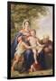 The Holy Family with St John the Baptist-Pelagio Palagi-Framed Giclee Print