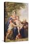 The Holy Family with St John the Baptist-Pelagio Palagi-Stretched Canvas