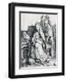 The Holy Family with St John, the Magdalene and Nicodemus, 1512-Albrecht Dürer-Framed Giclee Print