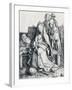 The Holy Family with St John, the Magdalene and Nicodemus, 1512-Albrecht Dürer-Framed Giclee Print