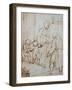 The Holy Family with the Infant Baptist in the Carpenter's Shop-Luca Cambiaso-Framed Giclee Print