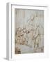 The Holy Family with the Infant Baptist in the Carpenter's Shop-Luca Cambiaso-Framed Giclee Print