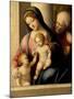 The Holy Family with the Infant Saint John the Baptist, c.1515-Correggio-Mounted Giclee Print