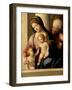 The Holy Family with the Infant Saint John the Baptist, c.1515-Correggio-Framed Giclee Print