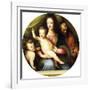 The Holy Family with the Infant Saint John the Baptist-Domenico Beccafumi-Framed Giclee Print