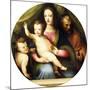 The Holy Family with the Infant Saint John the Baptist-Domenico Beccafumi-Mounted Giclee Print
