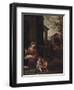 The Holy Family with the Infant St. John the Baptist, 1660-70-Bartolome Esteban Murillo-Framed Giclee Print