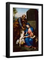The Holy Family with the Infant St John the Baptist, 1763-Anton Raphael Mengs-Framed Giclee Print