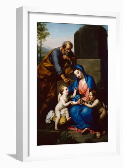 The Holy Family with the Infant St John the Baptist, 1763-Anton Raphael Mengs-Framed Giclee Print