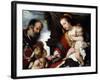 The Holy Family with the Infant St. John the Baptist-Camille Pissarro-Framed Giclee Print