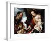 The Holy Family with the Infant St. John the Baptist-Camille Pissarro-Framed Giclee Print