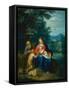 The Holy Family with the Infant St. John the Baptist-Pieter van Avont-Framed Stretched Canvas