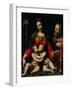 The Holy Family with the Infant St. John-Bernardino Luini-Framed Giclee Print