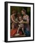 The Holy Family with the Young Saint John the Baptist, 1528-9-Andrea del Sarto-Framed Giclee Print