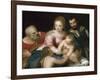 The Holy Family with the Young St John the Baptist and St George, Early 1550S-Veronese-Framed Giclee Print