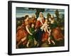 The Holy Family with Tobias and the Angel, Saint Dorothy-Bonifacio Veronese-Framed Giclee Print