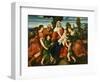 The Holy Family with Tobias and the Angel, Saint Dorothy-Bonifacio Veronese-Framed Premium Giclee Print