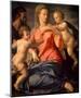 The Holy Family-Agnolo Bronzino-Mounted Art Print