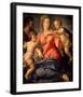 The Holy Family-Agnolo Bronzino-Framed Art Print