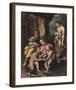 The Holy Family-Giulio Romano-Framed Art Print
