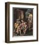 The Holy Family-Giulio Romano-Framed Art Print