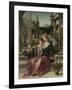 The Holy Family-Jan Gossaert-Framed Art Print