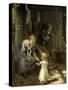 The Holy Family-Fritz von Uhde-Stretched Canvas