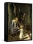 The Holy Family-Fritz von Uhde-Framed Stretched Canvas