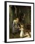 The Holy Family-Fritz von Uhde-Framed Giclee Print