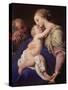 The Holy Family-Pompeo Batoni-Stretched Canvas