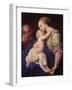 The Holy Family-Pompeo Batoni-Framed Giclee Print
