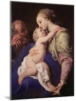 The Holy Family-Pompeo Batoni-Mounted Giclee Print