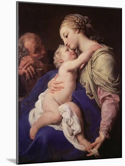 The Holy Family-Pompeo Batoni-Mounted Giclee Print