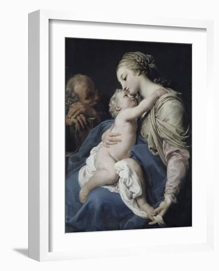 The Holy Family-Girolamo Di Giovanni Da Camerino-Framed Giclee Print